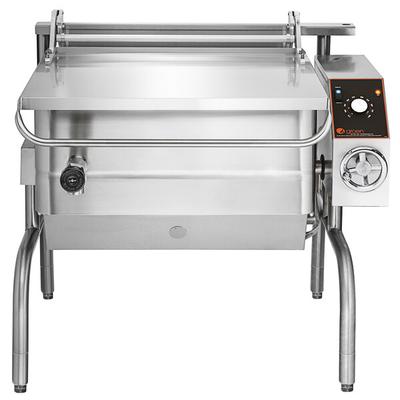 Groen BPM-40EC 240/3 Stainless Steel 40-Gallon Tilting Electric Braising Pan - 240V, 3 Phase, 15.3 kW