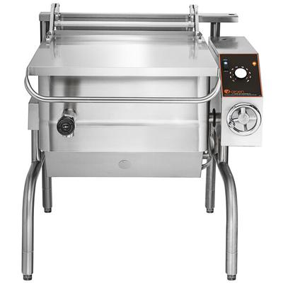 Groen BPM-30EC 240/3 Stainless Steel 30-Gallon Tilting Electric Braising Pan - 240V, 3 Phase, 11.5 kW
