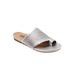 Wide Width Women's Corsica Ii Sandals by SoftWalk in Silver (Size 11 W)