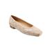 Women's Hanny Flats by Trotters in Ivory (Size 11 M)