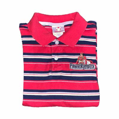Disney Shirts & Tops | Disney Red Power Ranger Boys Polo Shirt | Color: Red | Size: Mb