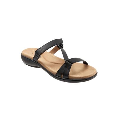 Women's Raja Sandals by Trotters in Black (Size 9 M)