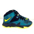 Nike Shoes | Nike Lebron James Zoom Soldier Vii Basketball Shoe | Color: Black/Green | Size: 7y