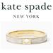 Kate Spade Jewelry | Kate Spade Bangle | Color: Gold/White | Size: Os