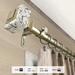 InStyleDesign Elena 1 inch Diameter Adjustable Curtain Rod