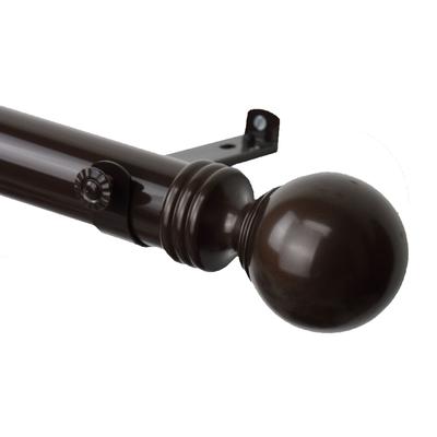 InStyleDesign Sondra 1.5-inch Custom Cut Length Curtain Rod (Up to 16 inches)