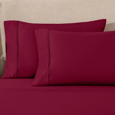 Superior 1200 Thread Count Egyptian Cotton Solid Pillowcase - (Set of 2)