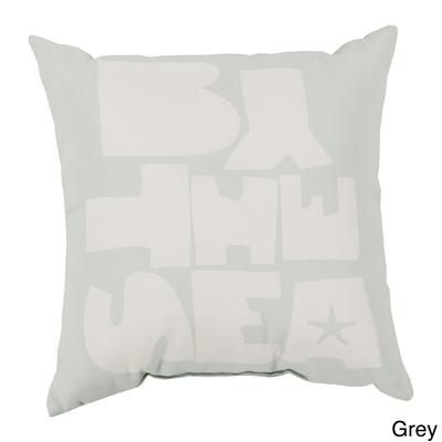 By The Sea Indoor/Outdoor Decorative Throw Pillow