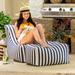 Jaxx Ponce Outdoor Bean Bag Patio Chair and Lounger