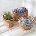 Natural Tall Water Hyacinth Baskets (3-Piece Set)