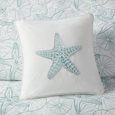 Harbor House Maya Bay Cotton Square Throw Pillow
