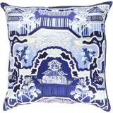 Decorative Campbell 22-inch Poly or Feather Down Filled Throw Pillow