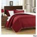 Chic Home Cupertino Herringbone Reversible 7-piece Quilt Set