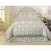 Pointehaven Cedar 200 Thread Count Printed Percale Duvet Set