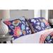 Greenland Home Fashions Phoebe Midnight Pillow Sham Set