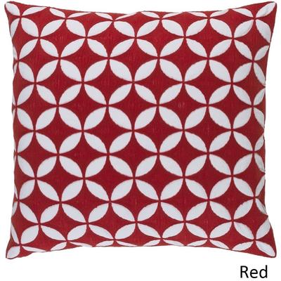 Decorative Kristen 22-inch Feather Down/Polyester Filled Throw Pillow