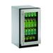 2218RGL Refrigerator 18" Reversible SS Glass Door - 2000