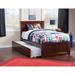 Madison Platform Bed with Matching Footboard and Twin Trundle