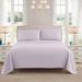 Deep Pocket Soft Microfiber 4-piece Solid Color Bed Sheet Set