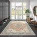 Curiosity Traditional Oriental Indoor Machine Washable Area Rug