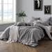 Swift Home Premium Cotton Prewashed Chambray Duvet Cover Set Bed Linen - Comforter/Duvet Insert Not Included