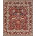 Noori Rug Aria Fine Chobi Radmund Red-Rust/Blue Rug - 7'11 x 9'4