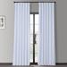 Exclusive Fabrics Blackout Textured Faux Dupioni Silk Curtains (1 Panel)