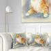 Designart 'Hand Drawn Watercolor Cat' Animal Throw Pillow