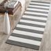 SAFAVIEH Handmade Montauk Caspian Stripe Cotton Flatweave Rug