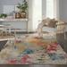 Nourison Celestial Modern Abstract Multicolor Area Rug