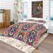 Designart 'Electro Boho Color Trend' Bohemian & Eclectic Bedding Set - Duvet Cover & Shams