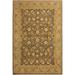 Istanbul Jerry Brown/Lt. Green Wool Rug (9'3 x 11'9) - 9 ft. 3 in. x 11 ft. 9 in. - 9 ft. 3 in. x 11 ft. 9 in.