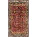 Kashkoli All-Over Geometric Handmade Wool Persian Oriental Area Rug - 7'9" x 4'7"