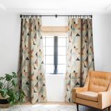 1-piece Blackout Mid Century 7B Made-to-Order Curtain Panel