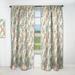 Designart 'Dream Catcher Pattern' Southwestern Curtain Single Panel