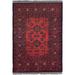 Hand-knotted Finest Khal Mohammadi Copper Wool Rug