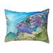 Purple Turtle Small No-Cord Pillow 11x14