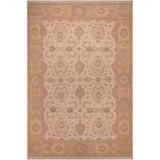 Oriental Ziegler Linwood Beige Gold Hand-knotted Wool Rug - 9 ft. 0 in. x 12 ft. 1 in.