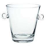 9 Mouth Blown European Glass Ice Bucket or Cooler - 10 W x 3 D x 6 H