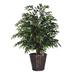 4-foot Extra Full Green Smilax Decorative Plant