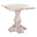 Maliyah Collection - End Table (Off-White) - 24'' H x 24'' W x 24'' D - 24'' H x 24'' W x 24'' D