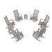 DUROGREEN® Savanna Rocker Patio Set 6 Pack - White