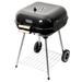 Catari 18" BBQ Grill in Black with Wood Handle