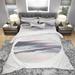 Designart 'Circle Marble I' Geometric Bedding Set - Duvet Cover & Shams