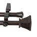 InStyleDesign Marlene Adjustable Double Curtain Rod