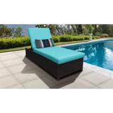 Barbados Wheeled Chaise Outdoor Wicker Patio Furniture