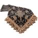 Sherry Kline China Art Black Table Runner