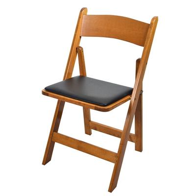 Kestell Maple Folding Chair - Vinyl Seat Cushion