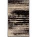 Orian Rugs American Heritage Black Abstract Stain Resistant Area Rug