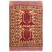 ECARPETGALLERY Hand-knotted Tajik Caucasian Red Wool Rug - 4'0 x 6'0